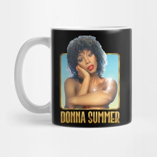 Donna Summer / Retro 70s Fan Art Design Mug